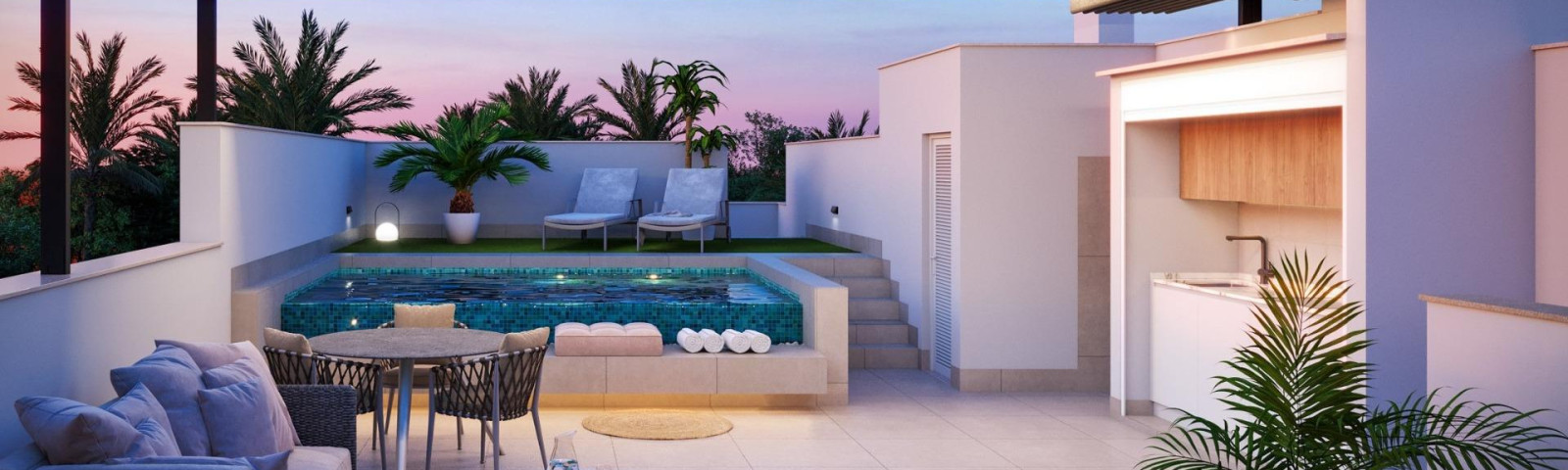 Appartement - Nieuwbouw - Pilar de la Horadada - parques de Andromeda