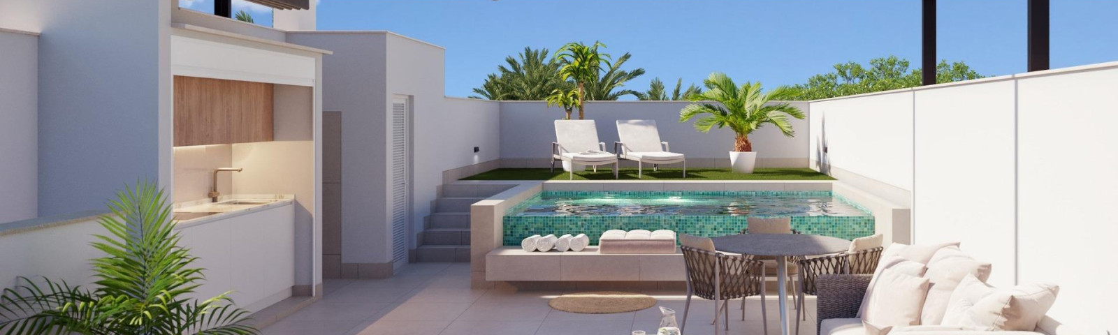 Appartement - Nieuwbouw - Pilar de la Horadada - parques de Andromeda