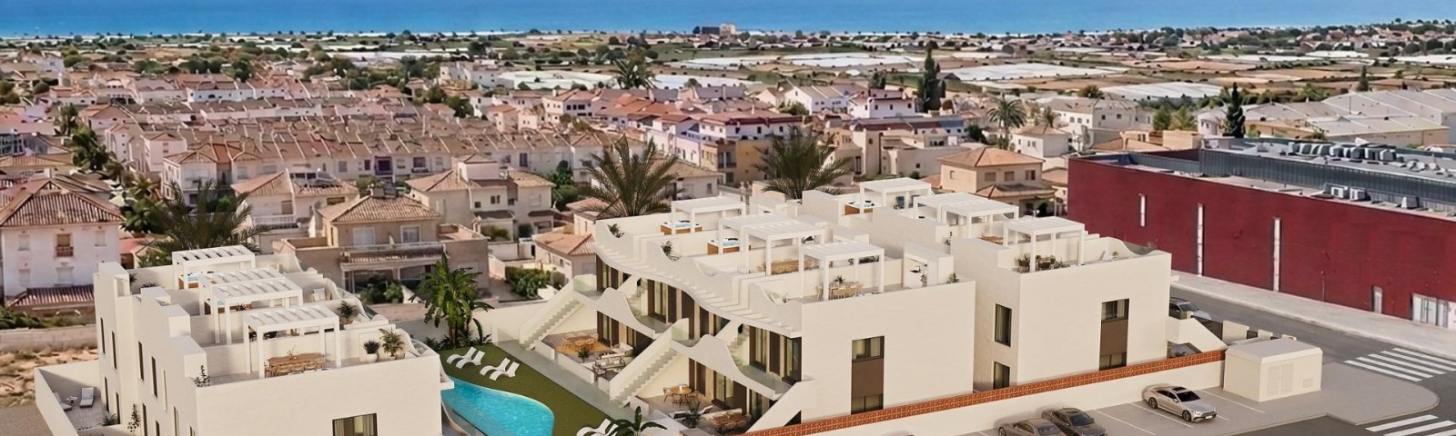 Appartement - Nieuwbouw - Pilar de la Horadada - pueblo
