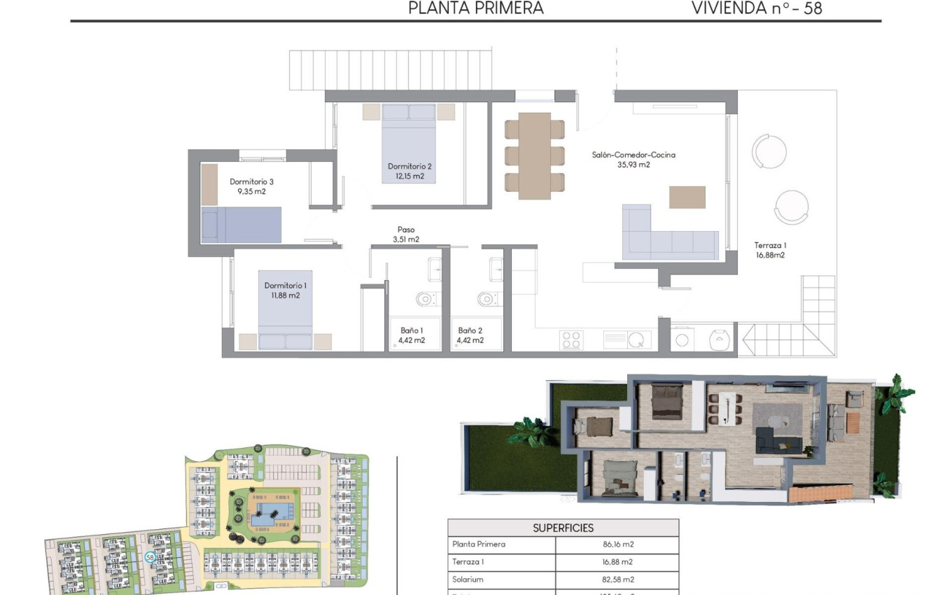 New Build - Apartment - Finestrat - Finestrat hills