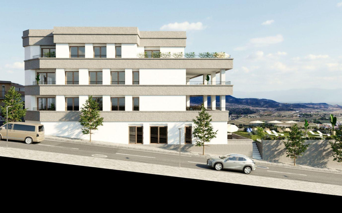 New Build - Apartment - Hondón de las Nieves - Pueblo