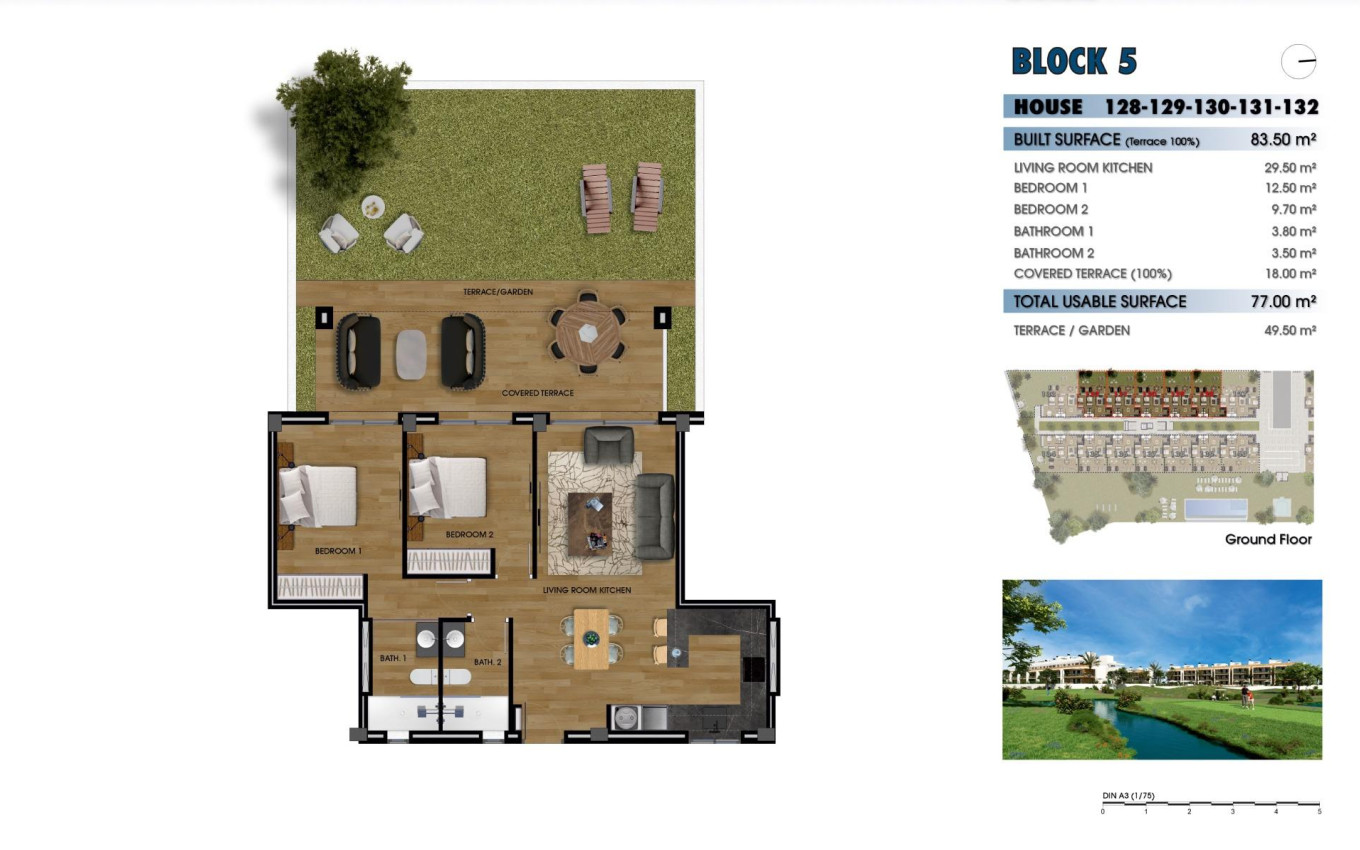 New Build - Apartment - Los Alcázares - La Serena Golf