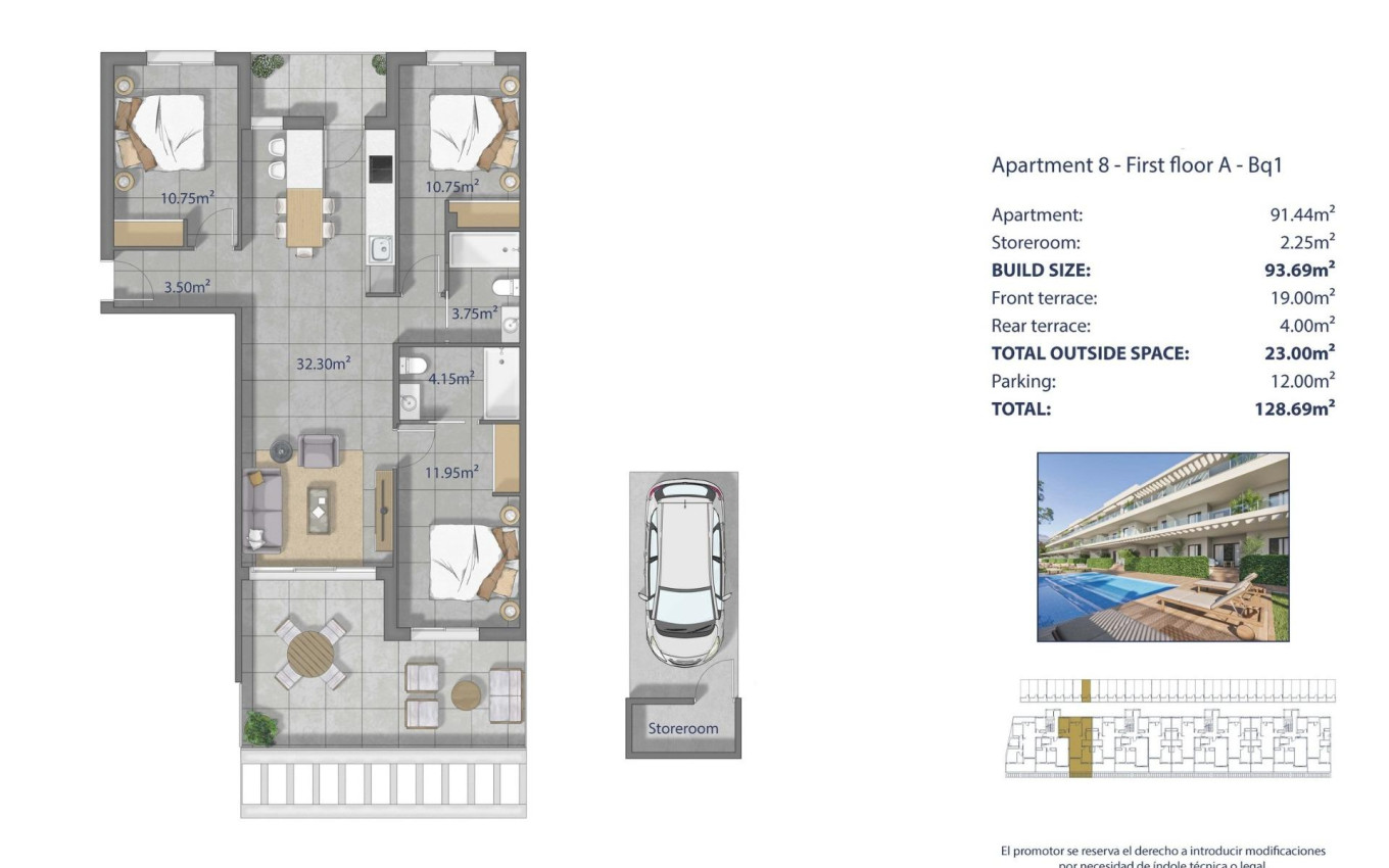 New Build - Apartment - Los Alcázares - Los Narejos