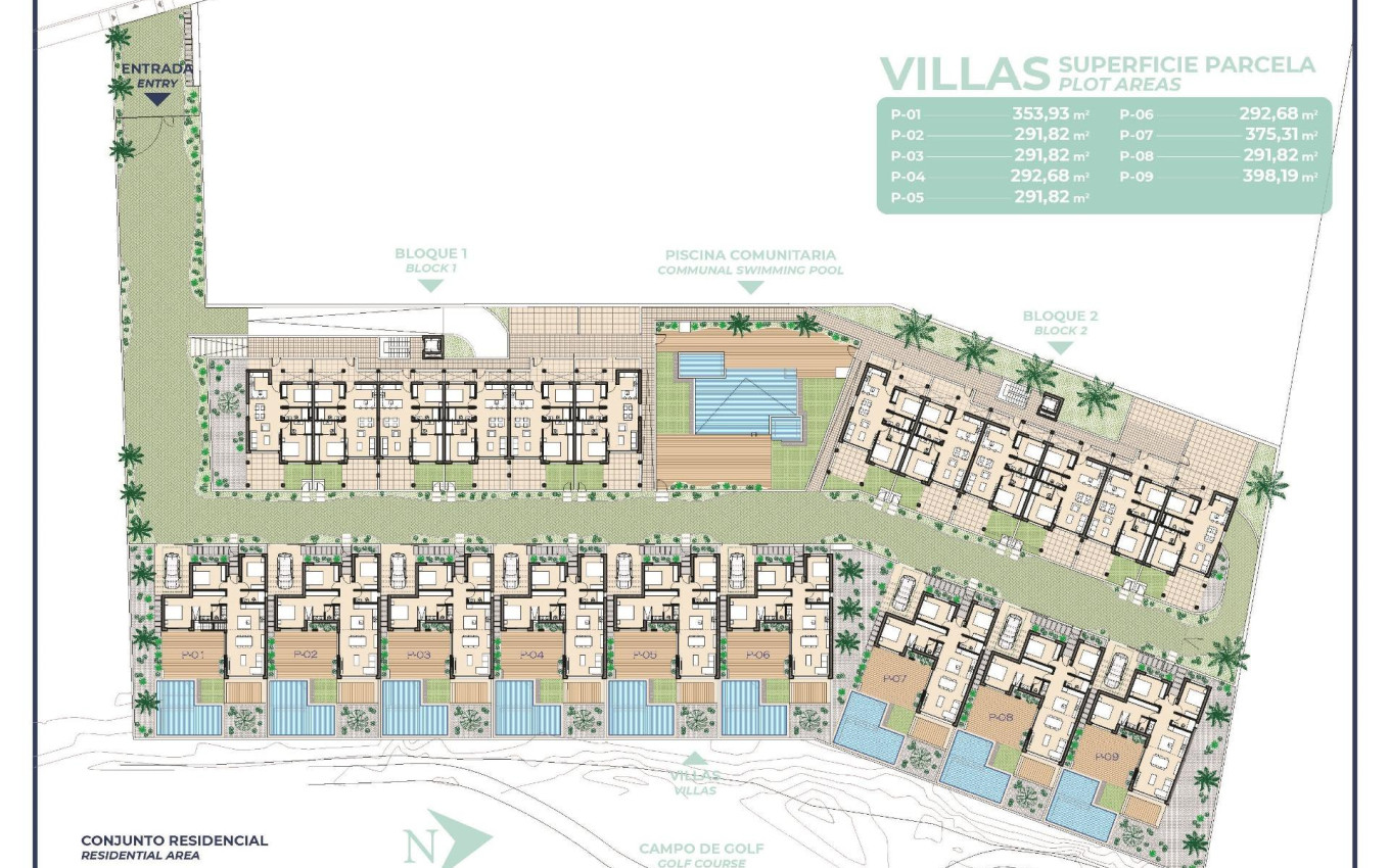 New Build - Apartment - Los Alcázares - Serena Golf