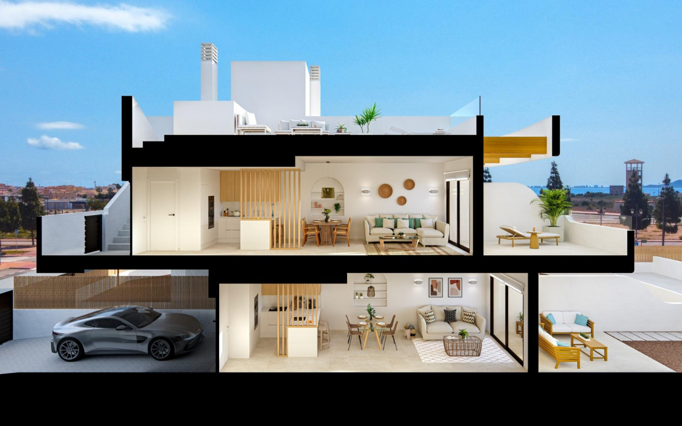 New Build - Apartment - Los Alcázares - Serena Golf