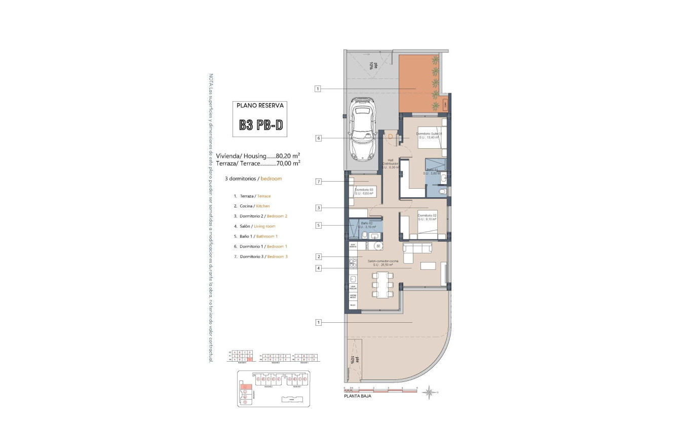 New Build - Apartment - Los Alcázares - Serena Golf