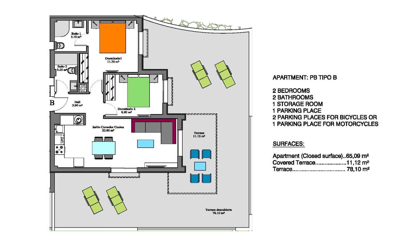 New Build - Apartment - Orihuela Costa - Las Filipinas