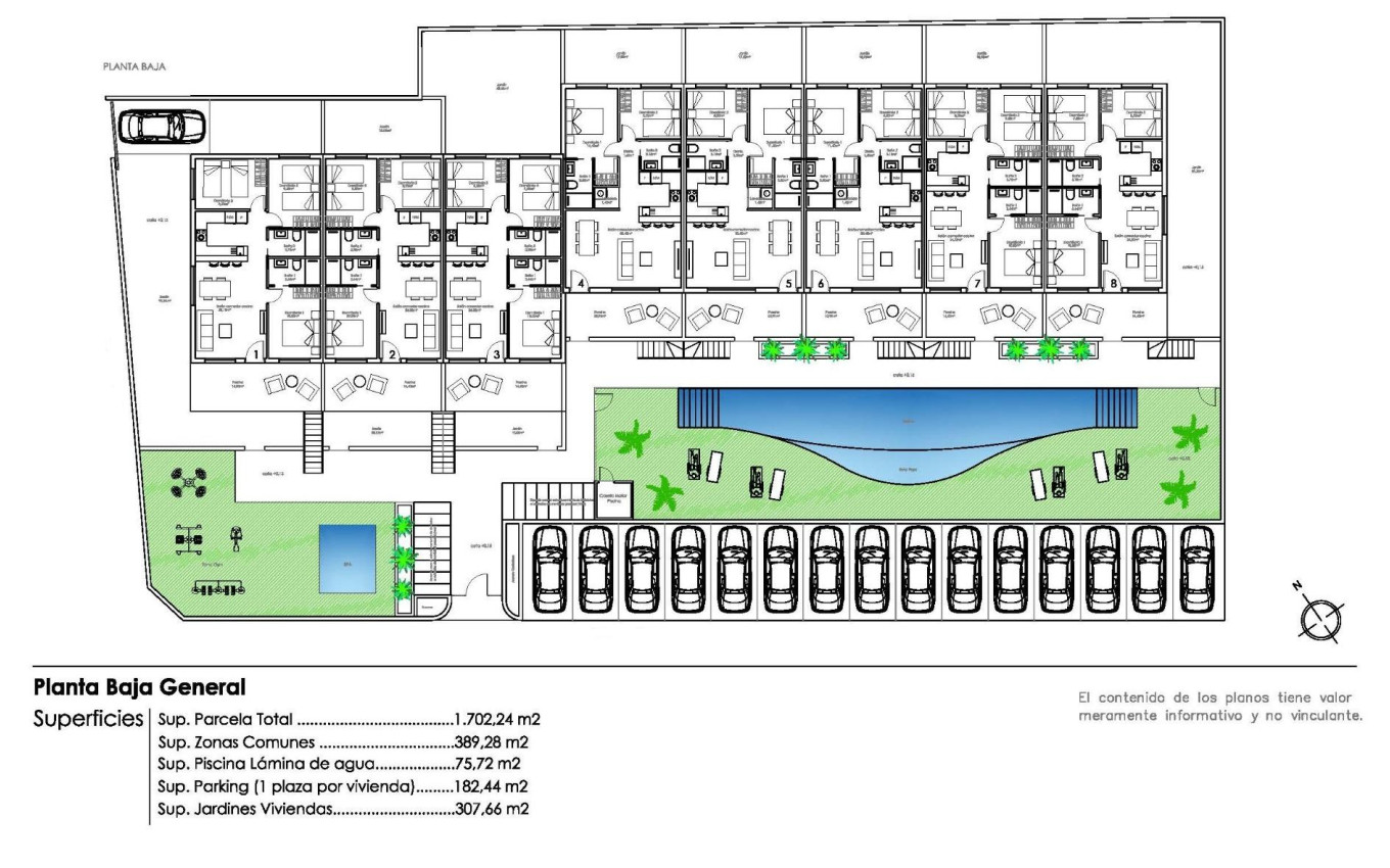 New Build - Apartment - Pilar de la Horadada - Parque Ramon eugenio Escudero