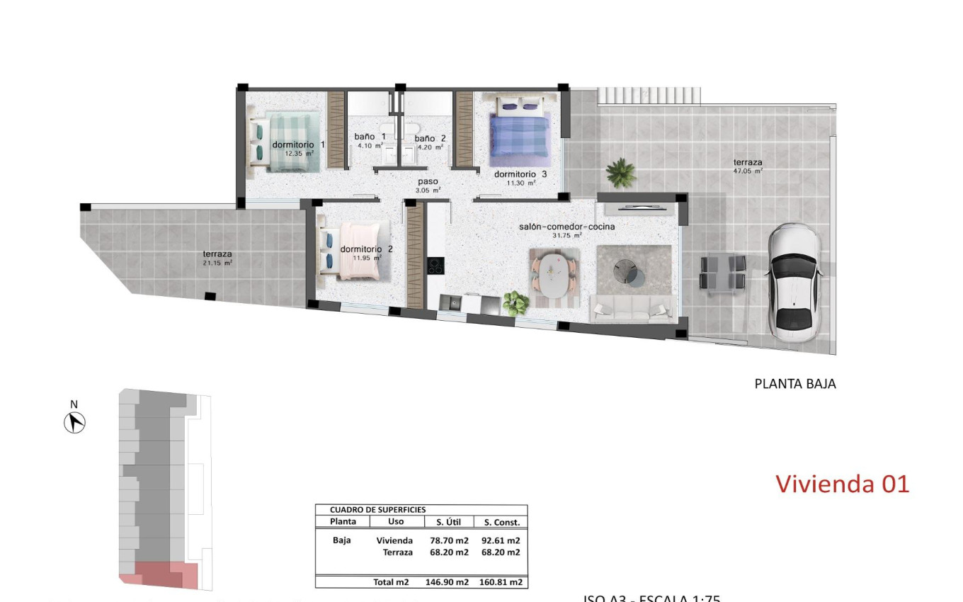 New Build - Apartment - Pilar de la Horadada - pueblo