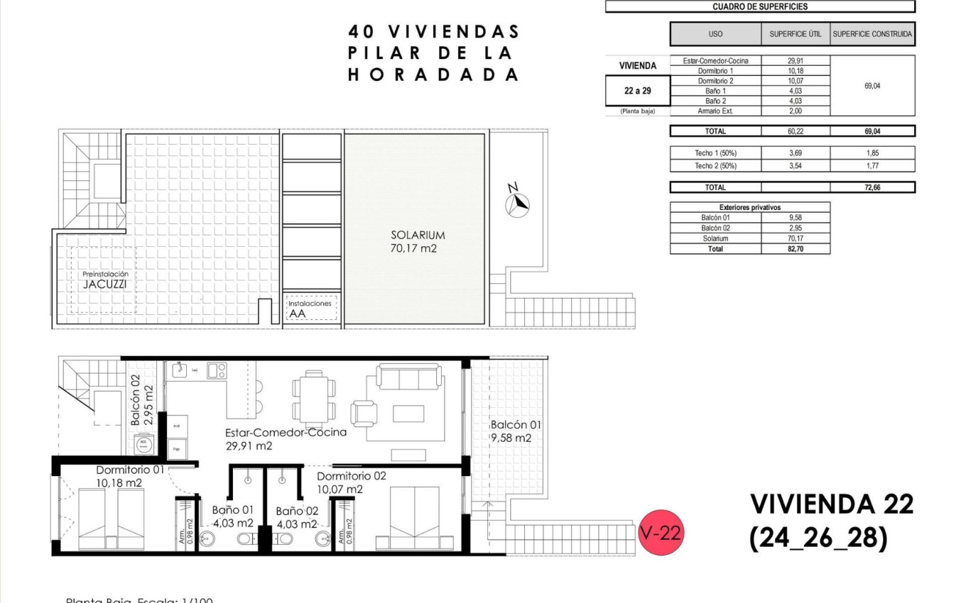 New Build - Apartment - Pilar de la Horadada - pueblo