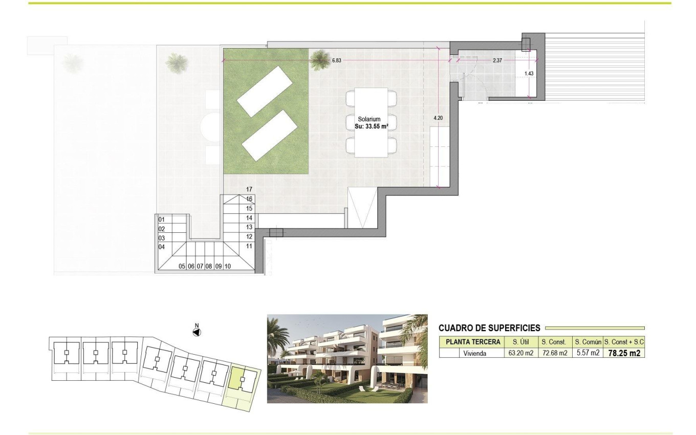 New Build - Penthouse - Alhama de Murcia - Condado de Alhama