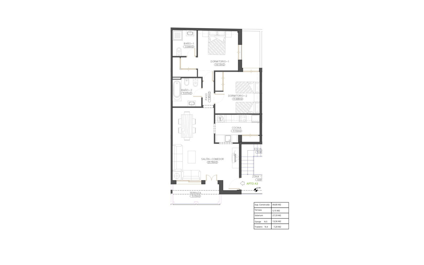 New Build - Penthouse - Cuevas Del Almanzora - Herrerias