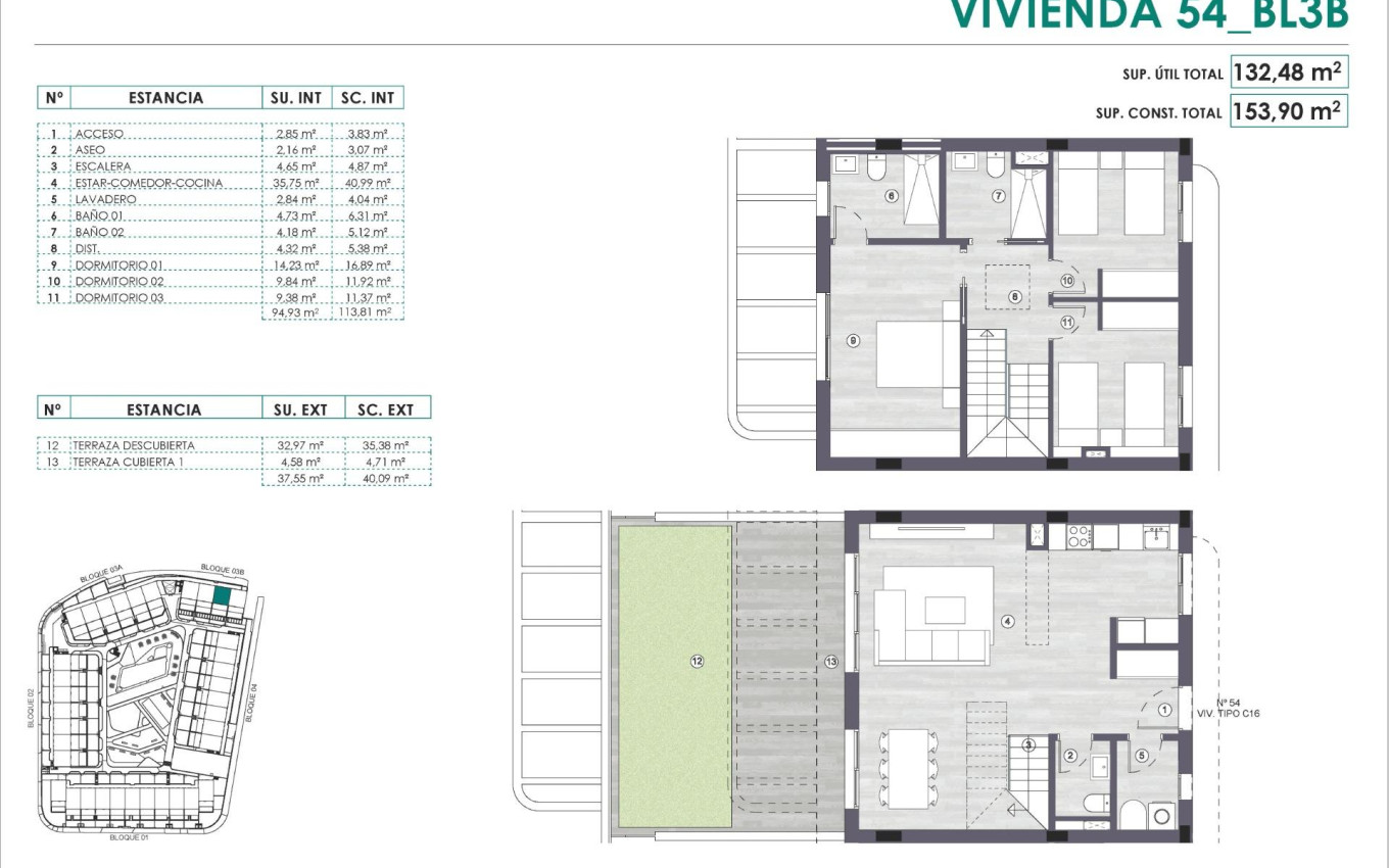 New Build - Penthouse - Monforte del Cid - Alenda Golf