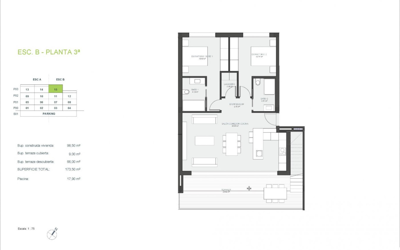 New Build - Penthouse - Orihuela - Las Colinas Golf