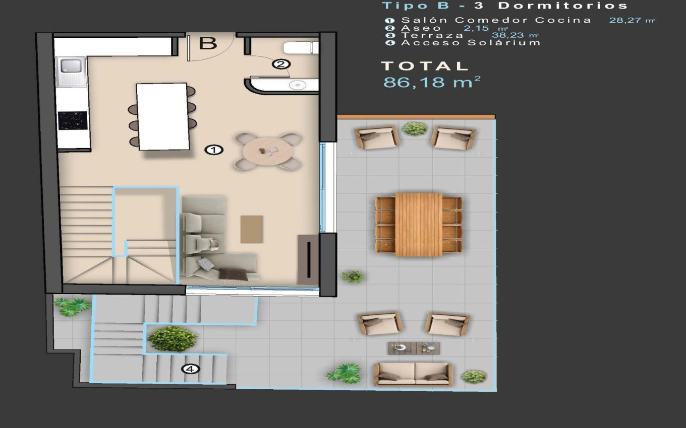 New Build - Penthouse - Torrevieja - Centro