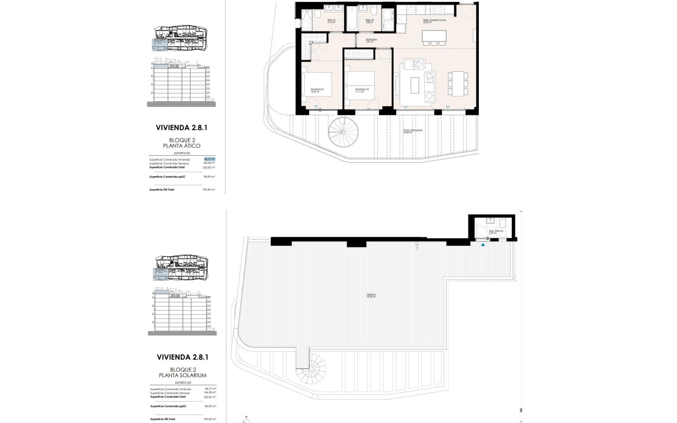 New Build - Penthouse - Villajoyosa - Playa del Torres