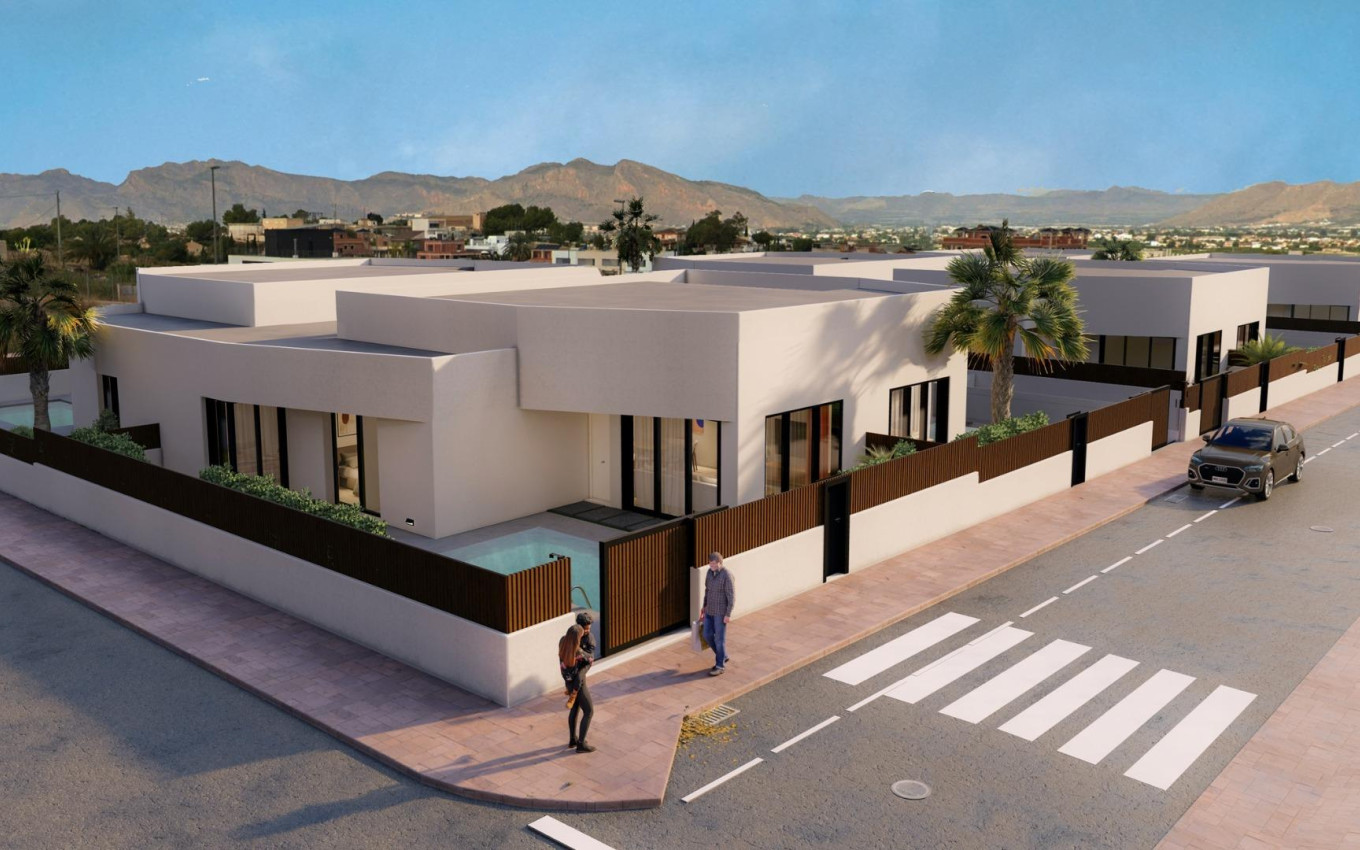 New Build - Quad House - Bigastro - Loma Alta