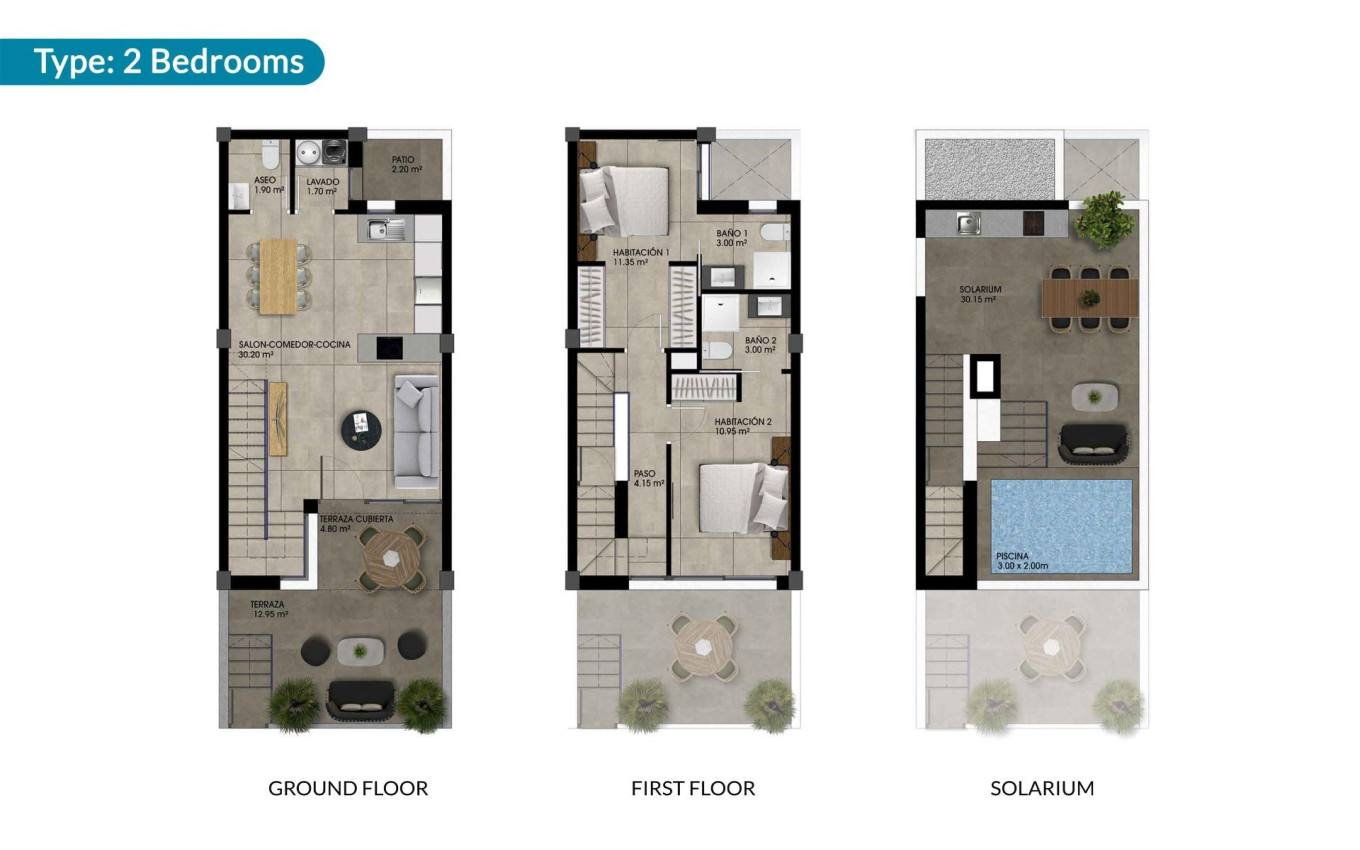 New Build - Town House - Dolores - Sector 2