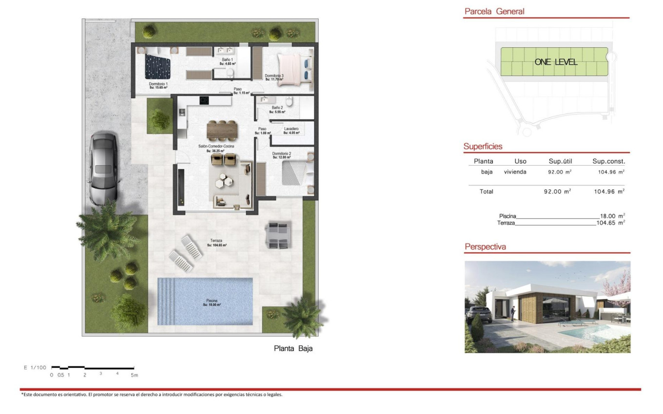 New Build - Villa - BAÑOS Y MENDIGO - Altaona Golf