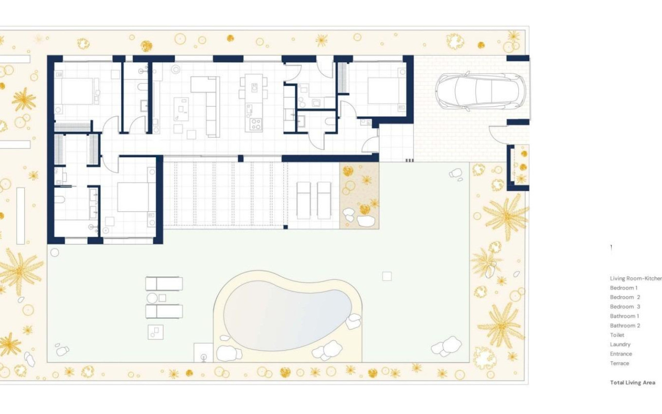 New Build - Villa - BAÑOS Y MENDIGO - Altaona Golf