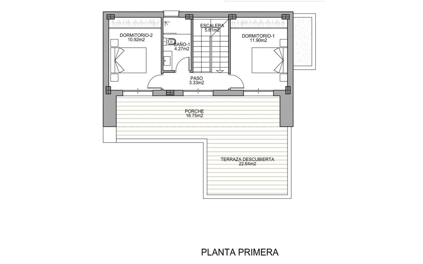 New Build - Villa - Benijofar - Polideportivo