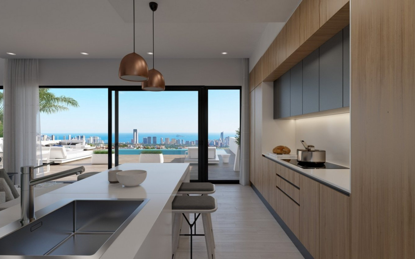 New Build - Villa - Finestrat - Campana garden