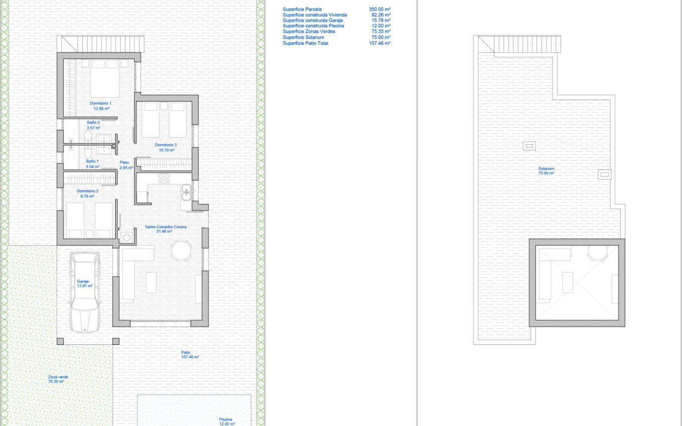 New Build - Villa - Los Alcázares - Serena Golf