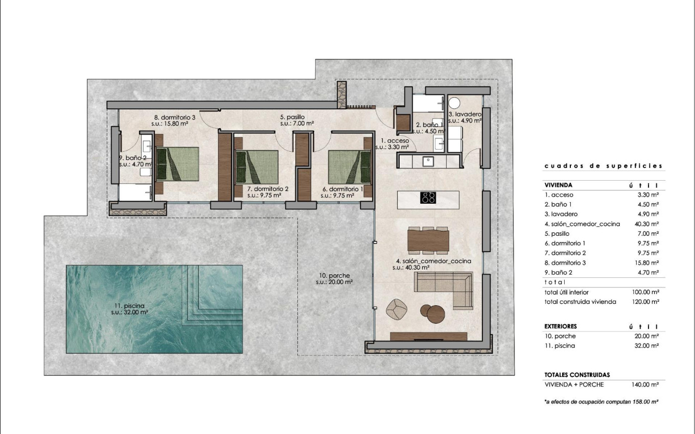 New Build - Villa - Pinoso - Lel
