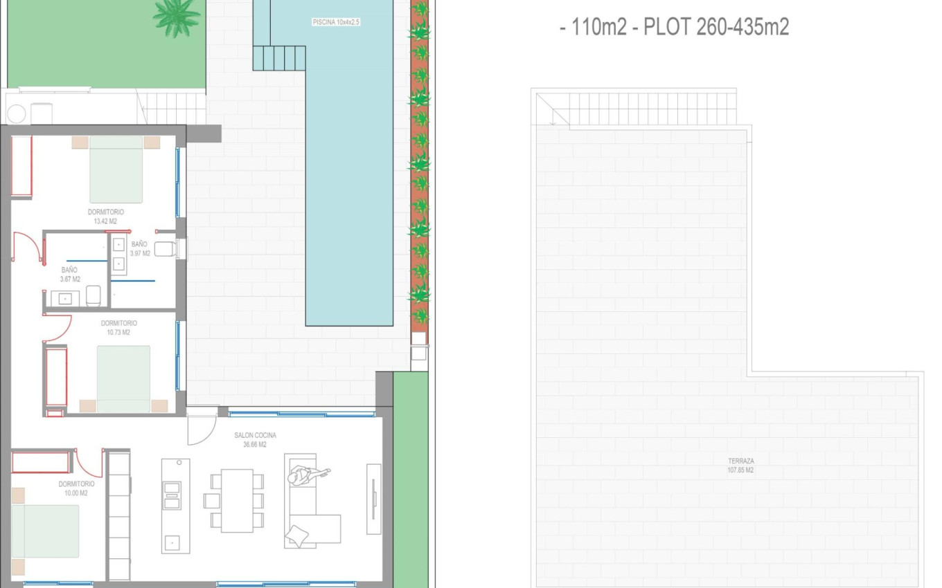 New Build - Villa - San Javier - Parque del doce