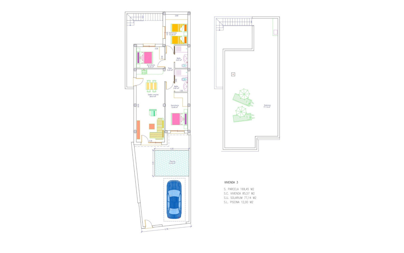 New Build - Villa - San Javier - pueblo