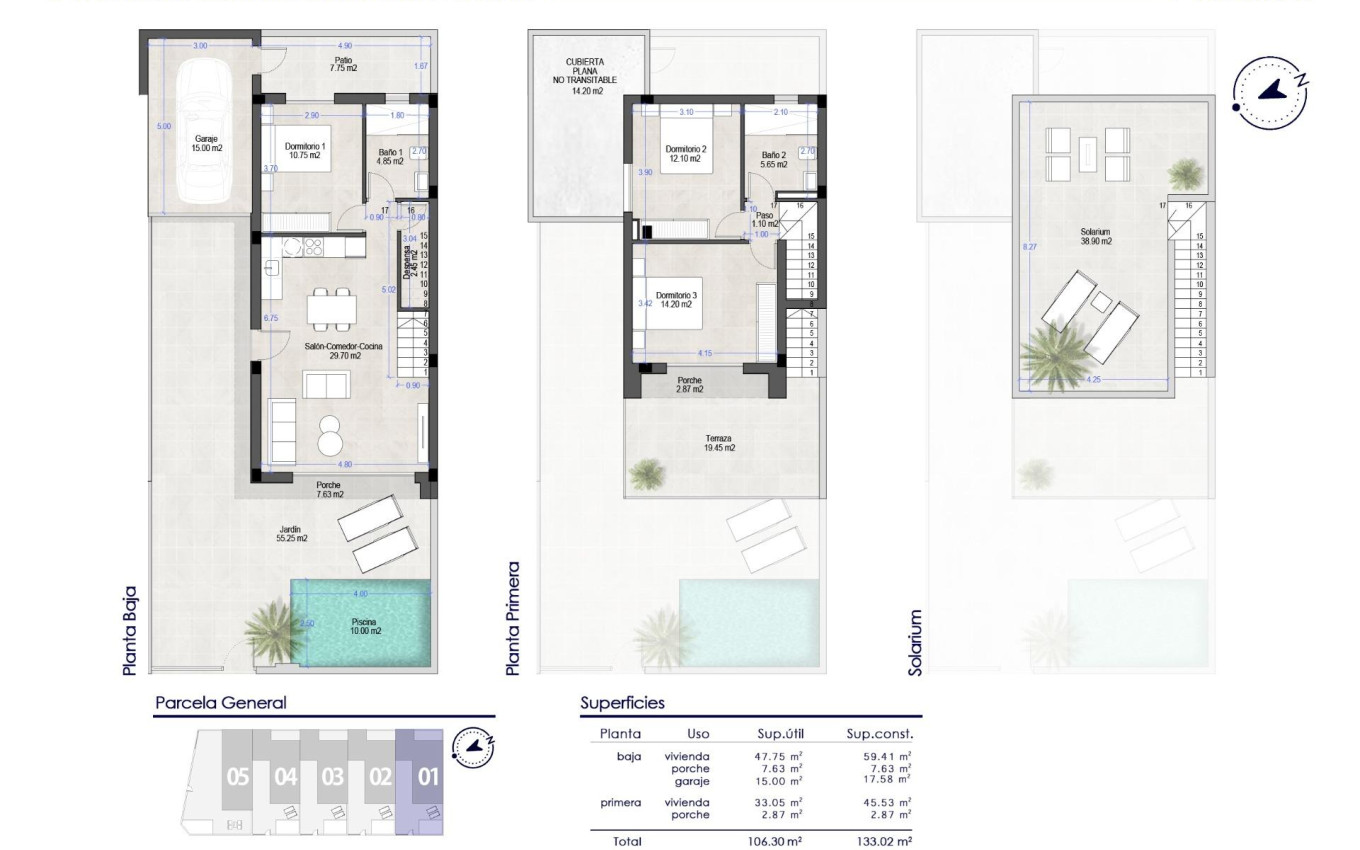 New Build - Villa - San Pedro del Pinatar - Polideportivo