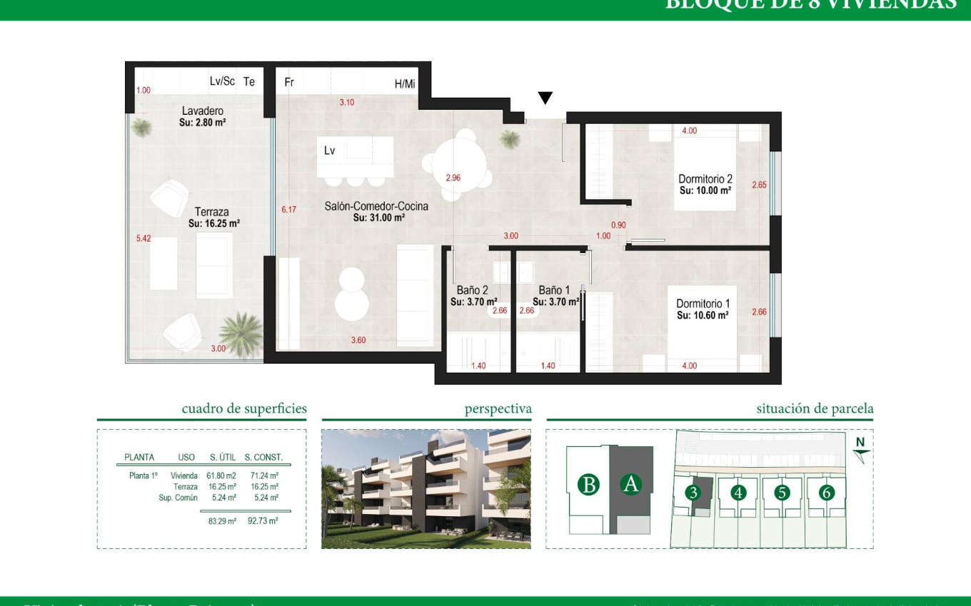 Nieuwbouw - Appartement - Alhama de Murcia - CONDADO DE ALHAMA GOLF RESORT