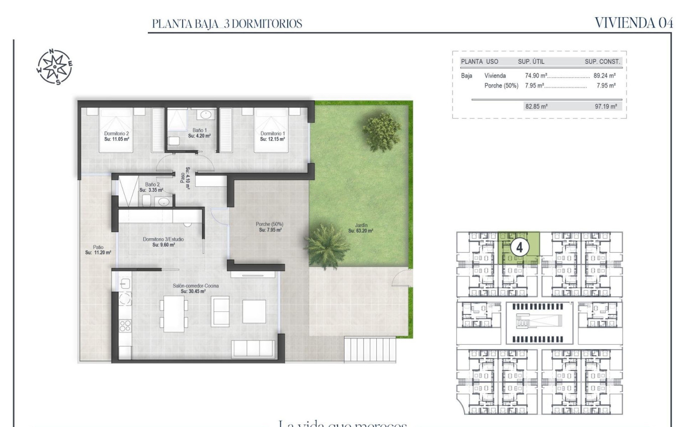 Nieuwbouw - Appartement - Alhama de Murcia - Condado de Alhama