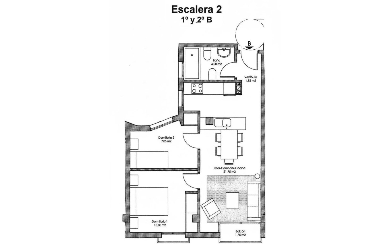 Nieuwbouw - Appartement - Avileses - pueblo