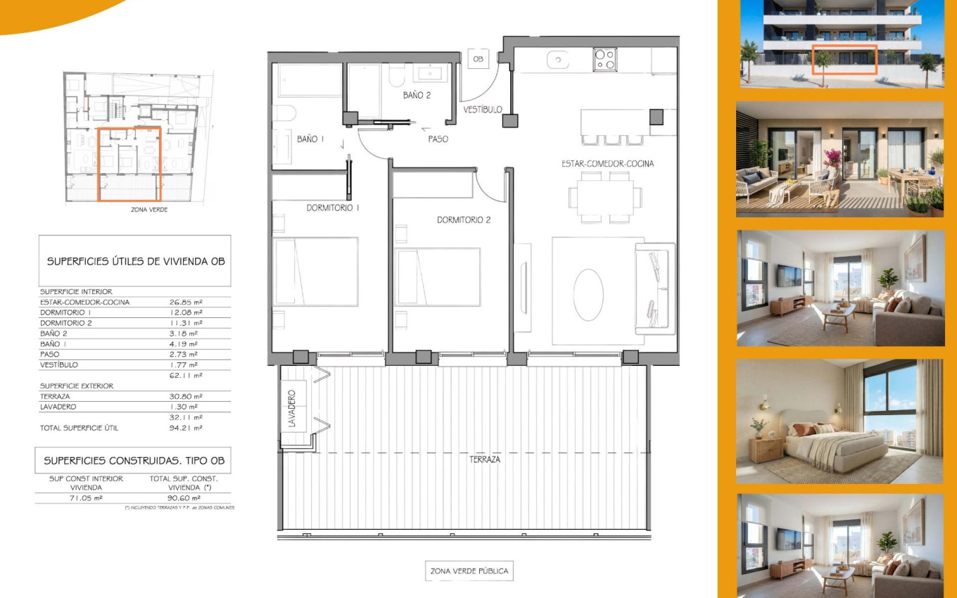 Nieuwbouw - Appartement - Benijofar - Pueblo