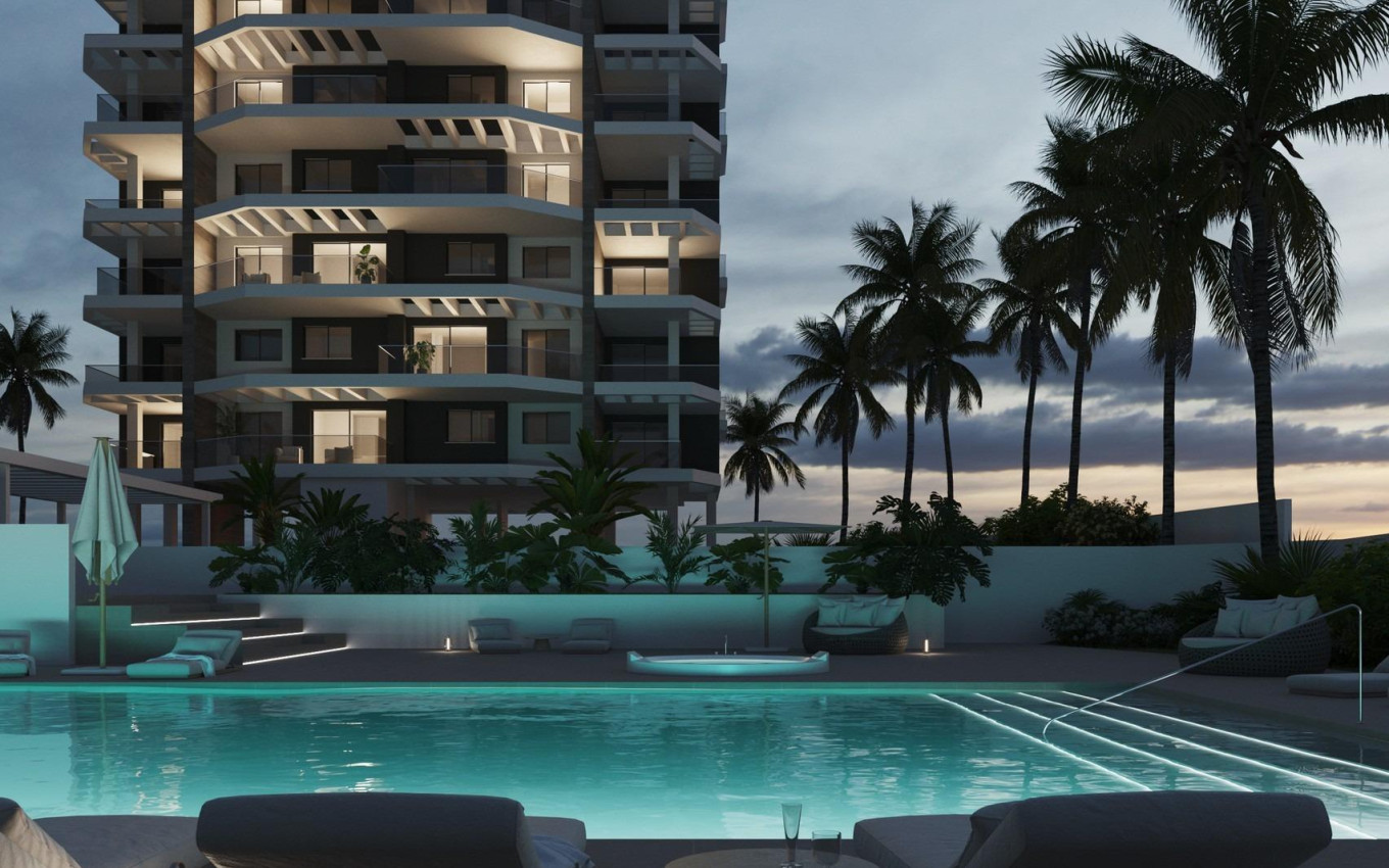 Nieuwbouw - Appartement - Calpe - Playa Arenal