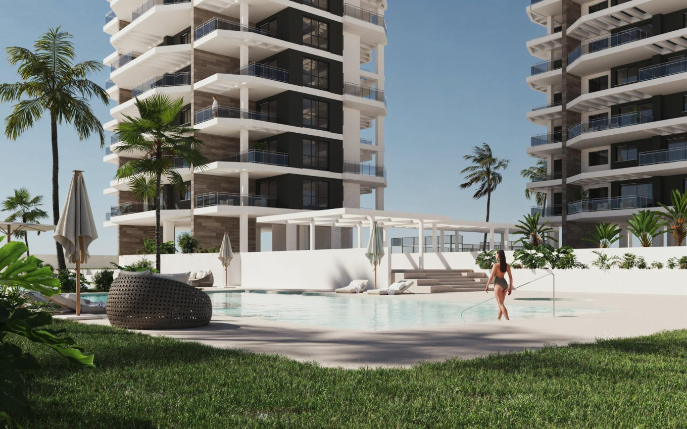 Nieuwbouw - Appartement - Calpe - Playa Arenal
