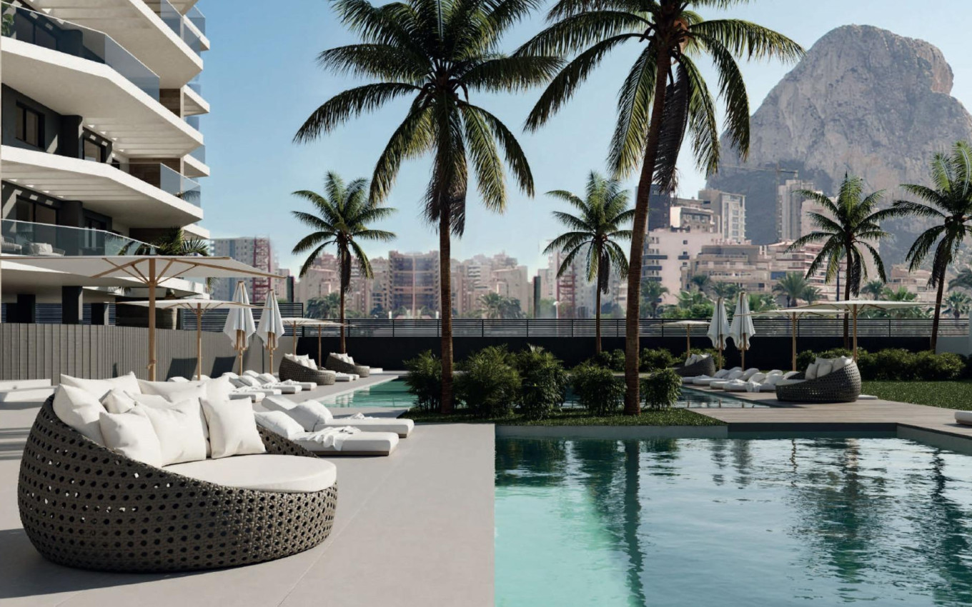 Nieuwbouw - Appartement - Calpe - Playa Cantal Roig
