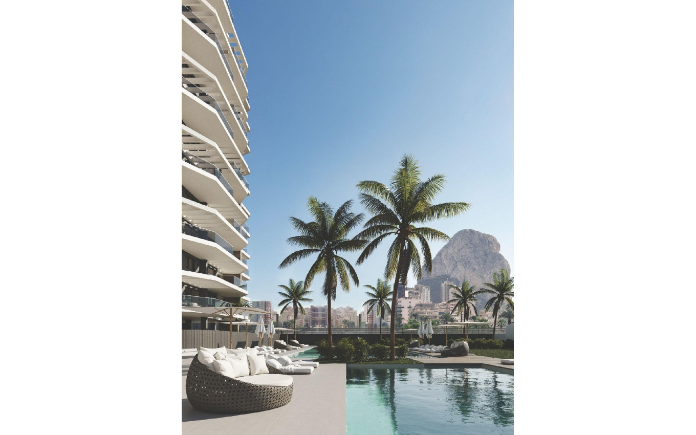 Nieuwbouw - Appartement - Calpe - Playa Cantal Roig