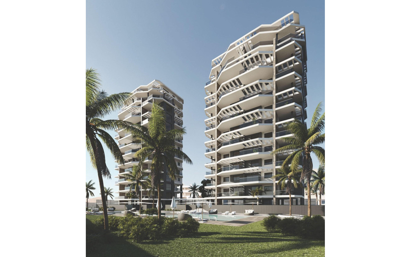 Nieuwbouw - Appartement - Calpe - Playa Cantal Roig