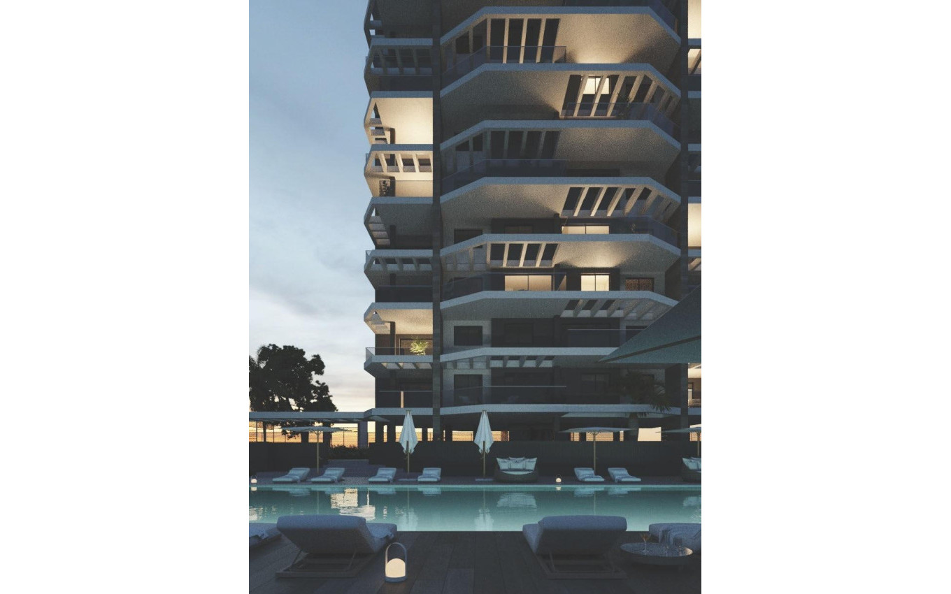 Nieuwbouw - Appartement - Calpe - Playa Cantal Roig