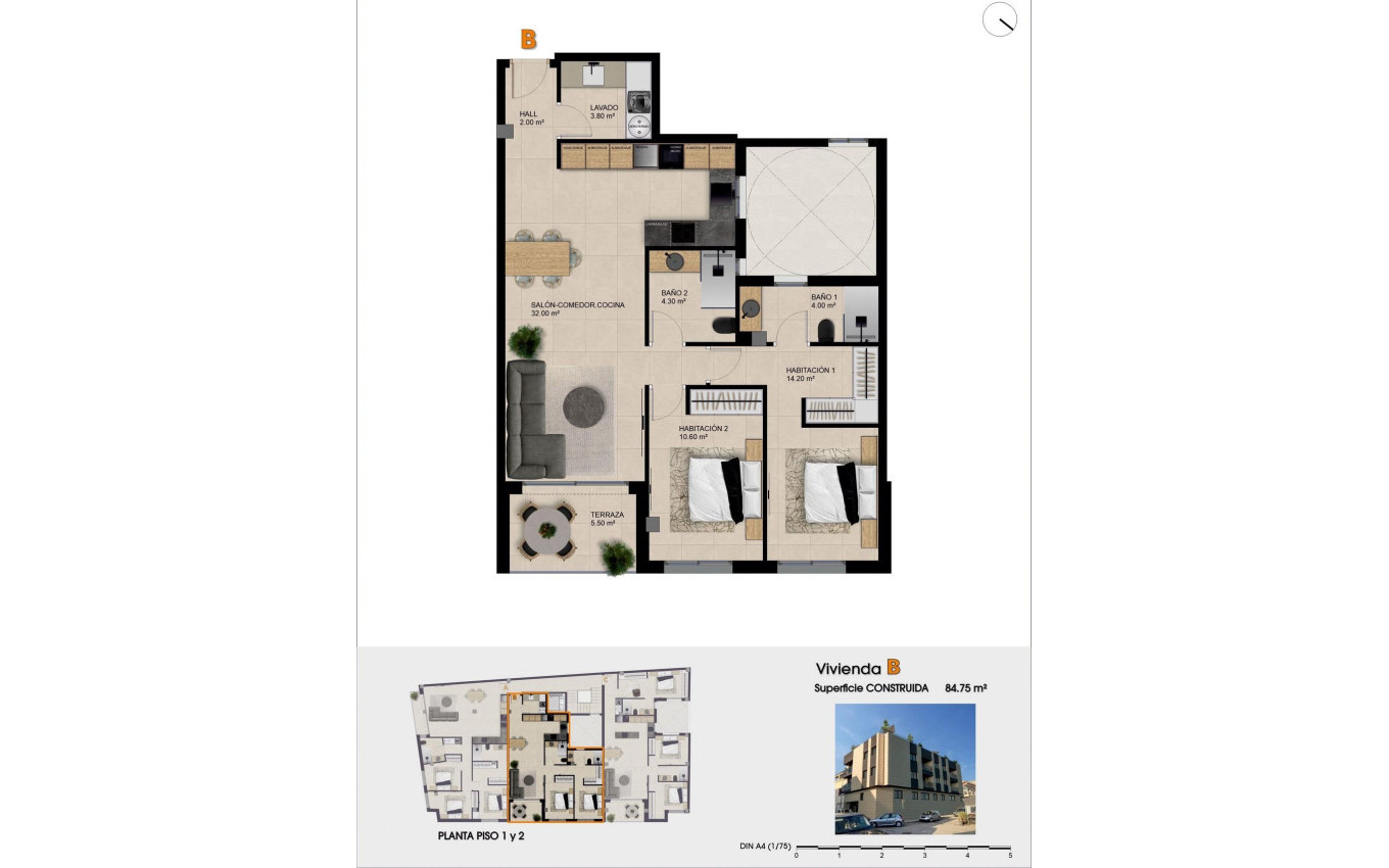 Nieuwbouw - Appartement - Catral - pueblo