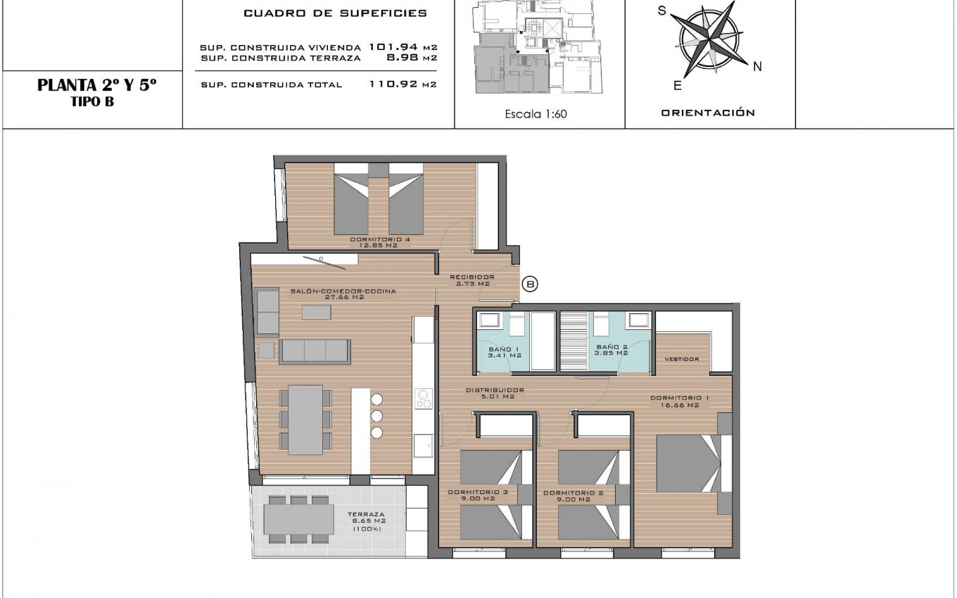 Nieuwbouw - Appartement - Elche - Corte Ingles