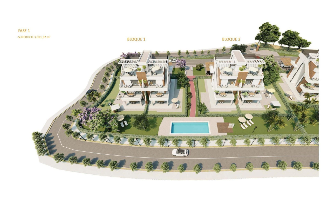 Nieuwbouw - Appartement - Fuente Álamo - Hacienda del Alamo