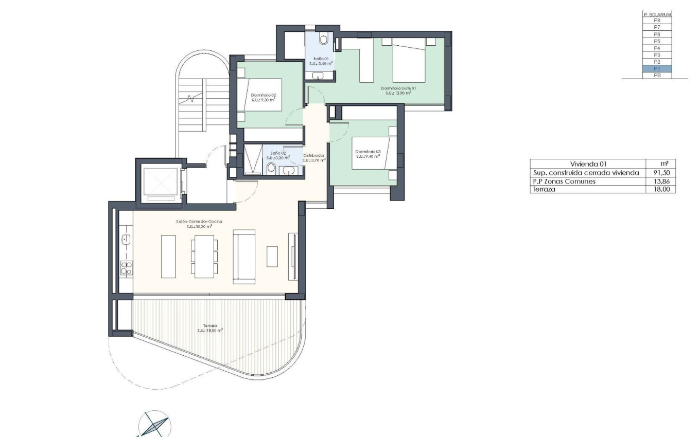 Nieuwbouw - Appartement - Guardamar del Segura - Avenida del Puerto