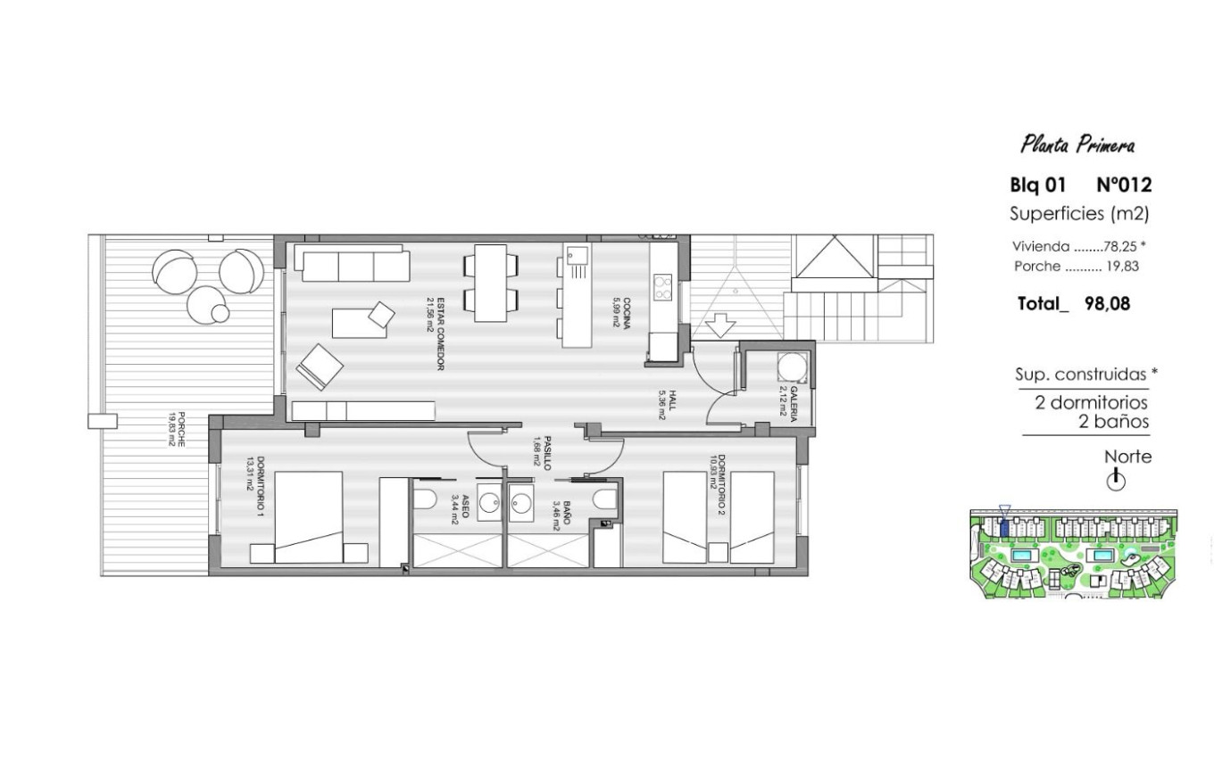 Nieuwbouw - Appartement - Guardamar del Segura - EL RASO