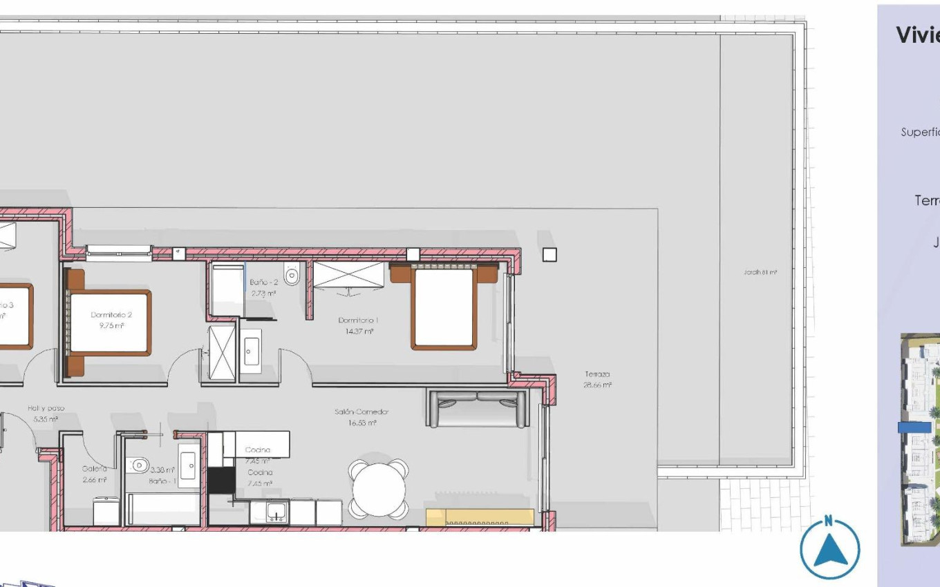 Nieuwbouw - Appartement - Guardamar del Segura - EL RASO