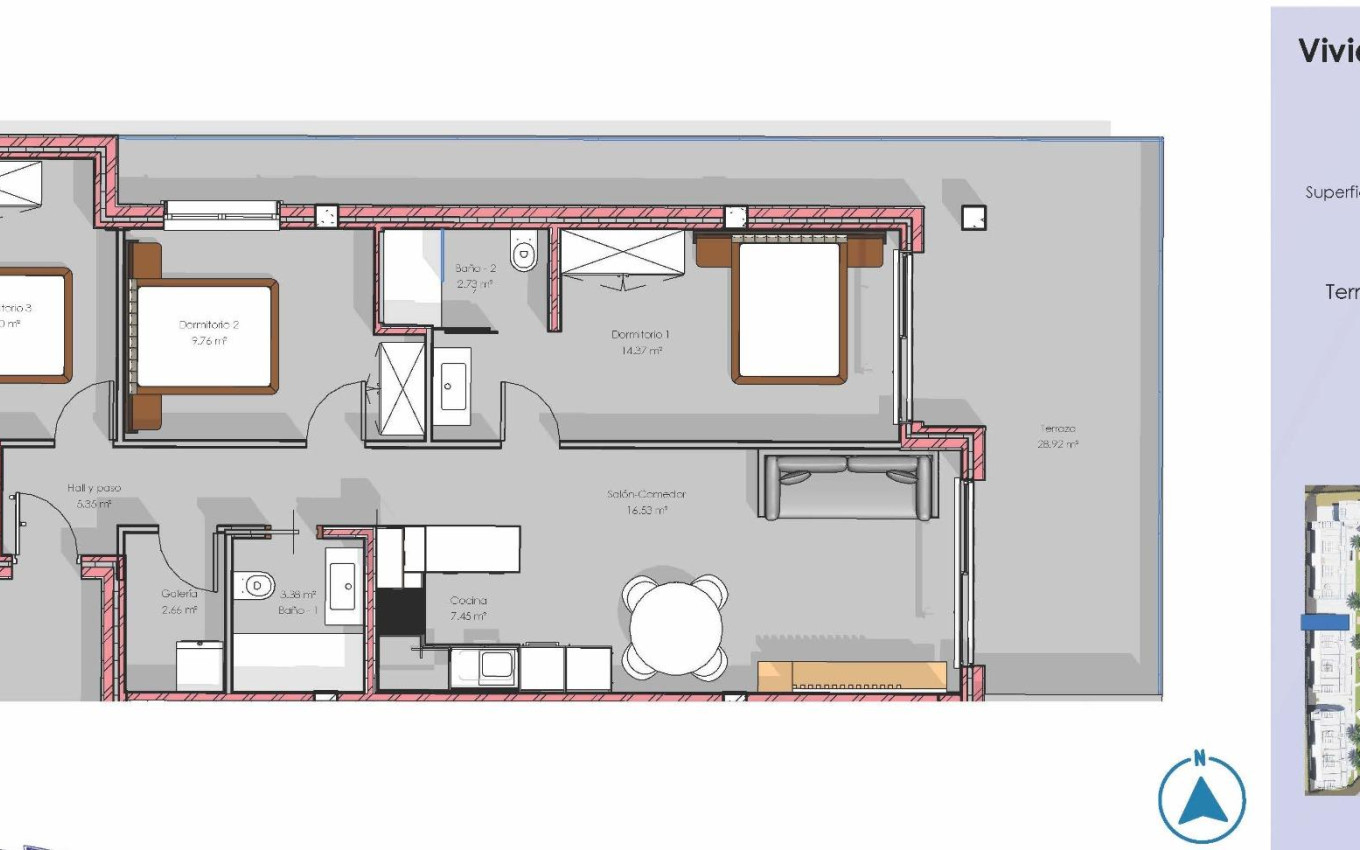 Nieuwbouw - Appartement - Guardamar del Segura - EL RASO