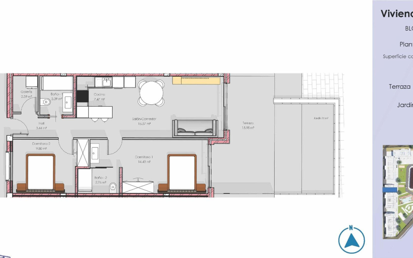 Nieuwbouw - Appartement - Guardamar del Segura - EL RASO