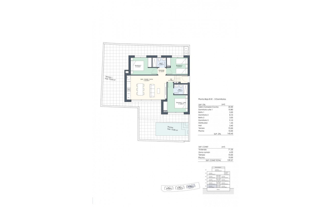 Nieuwbouw - Appartement - Guardamar del Segura - Los secanos